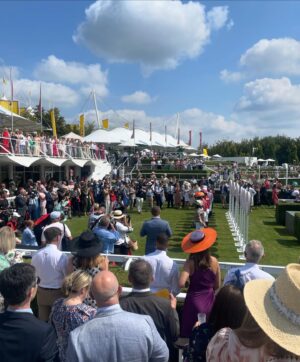 Jess Impiazzi Instagram - The most incredibly glorious @goodwood_races today supporting the amazing ladies racing In the @markelinternational Magnolia cup in aid of @mysistershouseuk 🥰❤️ 
Even bumped into some old friends in the beautiful sunshine ☀️