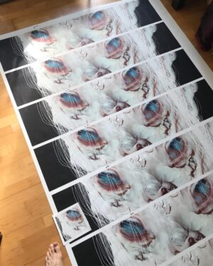 Jesse Kanda Instagram - MENE TEST PRINTSSSSSSS