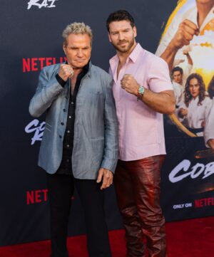 Jesse Kove Instagram - COBRA KAI NEVER DIES!

 @cobrakaiseries premier S6 part 1 was on fire!🔥 congratulations to the entire cast and crew the big 3! @jonhurwitz @healdrules @haydenschlossberg101 for creating the masterpiece that’s unfolded for years and generations to come! Extremely proud of my father @martinkove for busting his ass year after year and putting in blood and sweat equity into your legacy! 

And to The fearless no mercy showing relentless fans who show love day in and day out! We love and thank YOU! 🙏🏻 

And the team @garyo77 @ericjfeig who’s been behind us the whole way! 

There are So many photos I can’t share in one go. Never show the opponent mercy! Thank you @netflix @johnvarvatos #CobraKai proud moment.