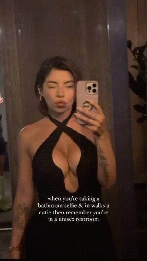 Jessenia Gallegos Instagram - The look on my face 🤣😂 best comments will get pinned on what I was thinking 💭 

#latina #nyc #relatable #funny #single