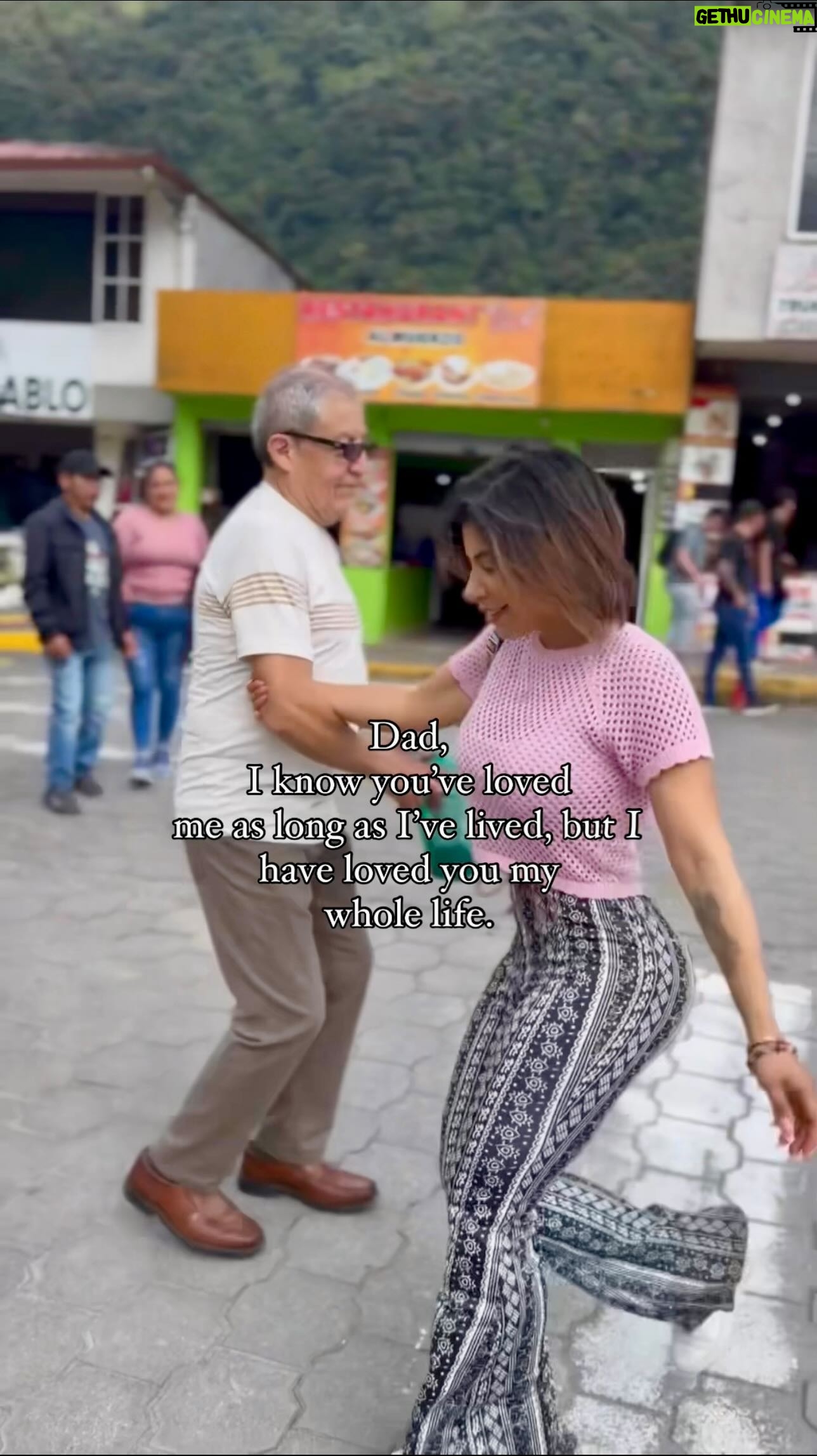 Jessenia Gallegos - 2.1K Likes - Papa, you are my first love and I will love you forever. Happy Fathers Day! Te Quiero Mucho🫶🏽✨🫂
This was taken a month ago in Banos , Ecuador 🇪🇨 during my trip back after 13 years. My mom captured us dancing randomly to someone music from their parked car. They both are still vacationing in the Ecuador and im happy they are enjoying their time out there.
EN ESPAÑOL:
Papa, eres mi primer amor y siempre te amaré. ¡Feliz Día del Padre! Te Quiero Mucho 🫶🏽✨ Esto fue tomado hace un mes en Baños, Ecuador 🇪🇨 durante mi viaje de regreso después de 13 años. Mi mamá tomo el video💕
#fathersday #diadelpadre #papa #ecuador #banosecuador #hija #fatherdaughter #cumbia #latina