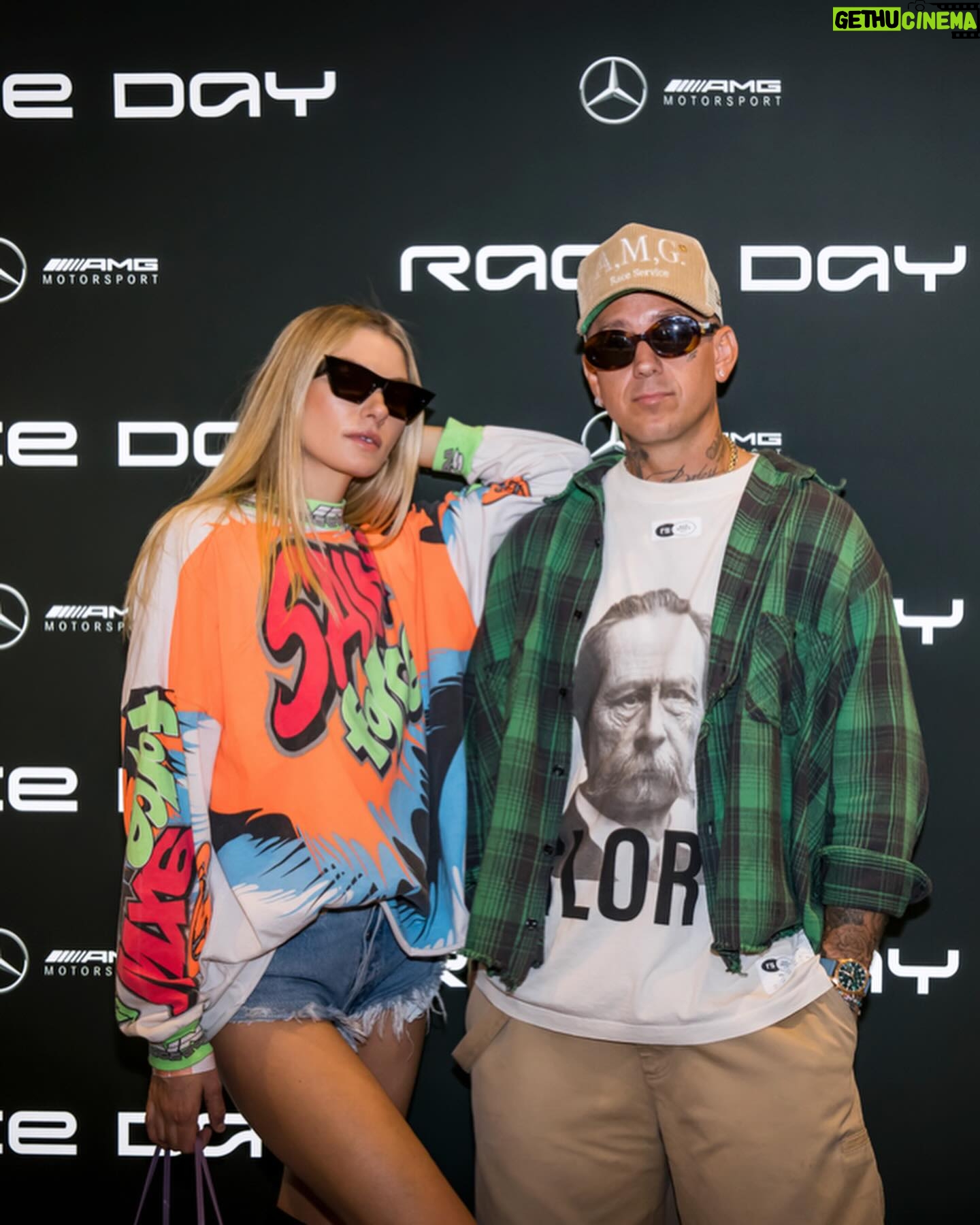 Jessica Hart - 18.1K Likes - RACE DAY 🏎️ we flew to Atlanta to watch the Canadian Grand Prix, cause why not… 🤷♀️ Had a BLAST thanks for having us @mercedesbenzusa @ludacris you crushed it #mercedesbenz #ludacris #atlanta #f1 #formulaone #grandprix