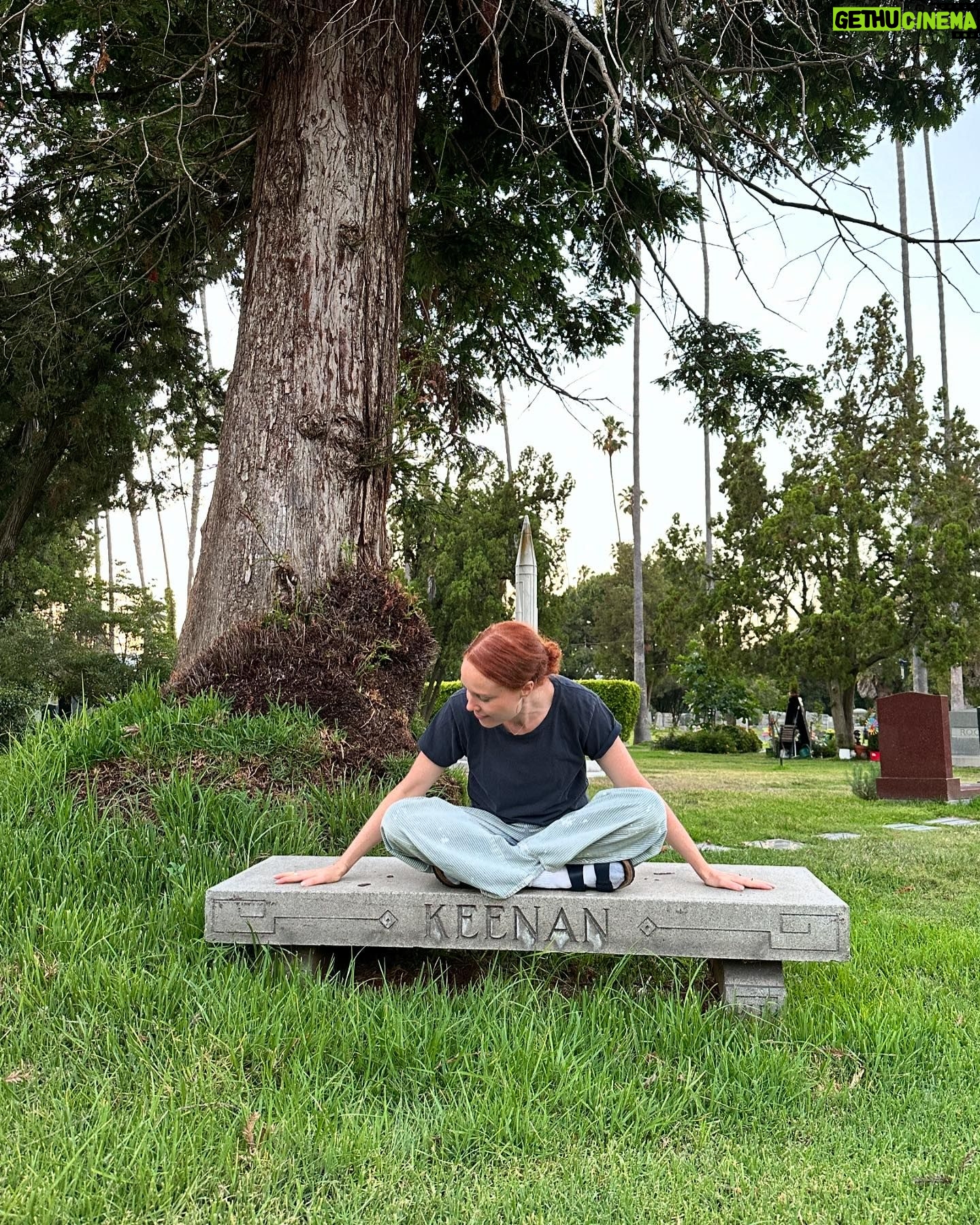 Jessica Keenan Wynn - 4.4K Likes - A patriotic showing of ROCKY with @cinespia at The Hollywood Forever Cemetery finally brought me to the grounds where my great-great grandfather and grandmother are buried. It was surreal and incredibly moving to share a moment, on a night of cinematic reverence, with the generation that sparked my familyās long lineage in Hollywood. Feeling very grateful šŗšø