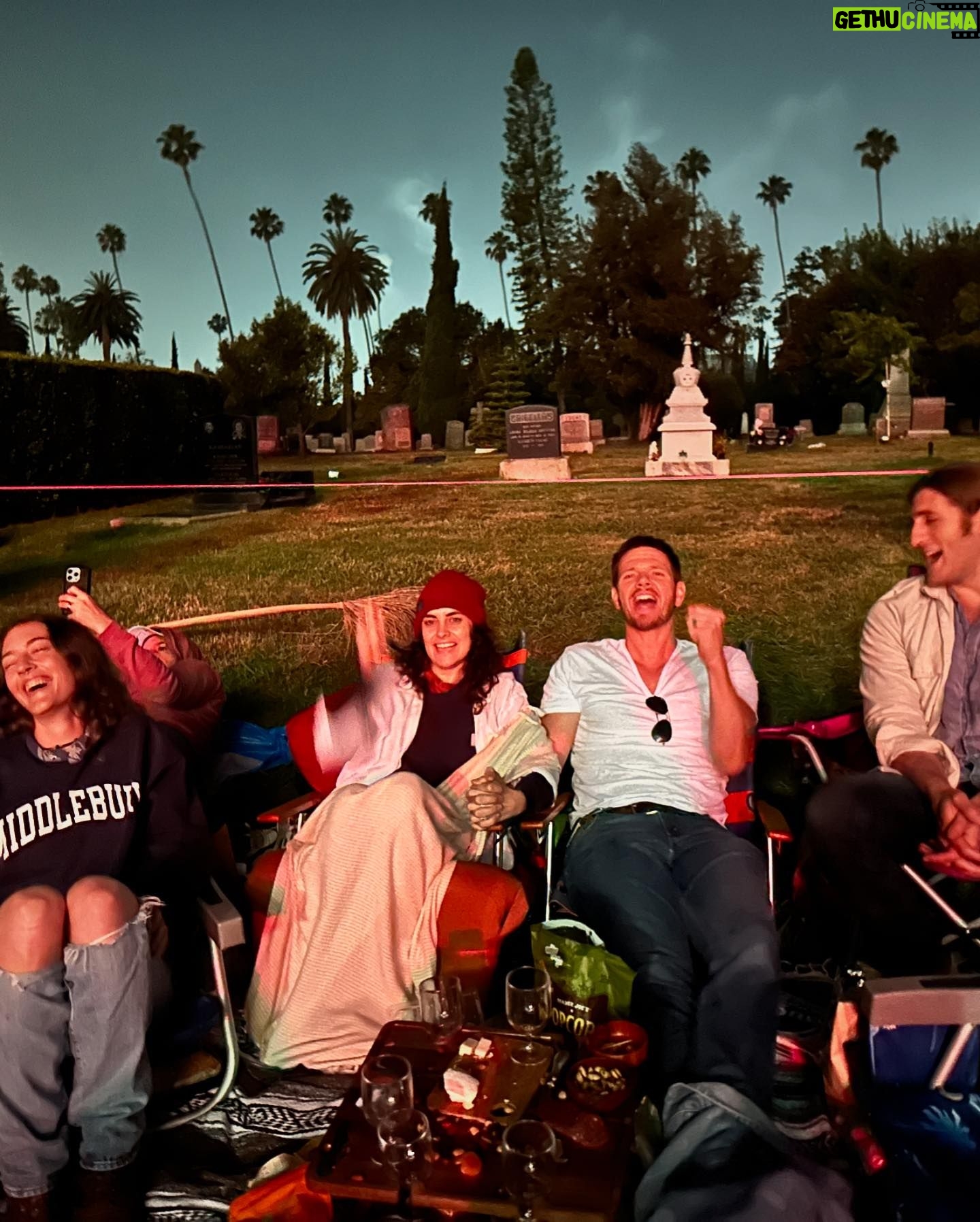 Jessica Keenan Wynn - 4.4K Likes - A patriotic showing of ROCKY with @cinespia at The Hollywood Forever Cemetery finally brought me to the grounds where my great-great grandfather and grandmother are buried. It was surreal and incredibly moving to share a moment, on a night of cinematic reverence, with the generation that sparked my familyās long lineage in Hollywood. Feeling very grateful šŗšø