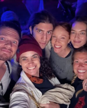 Jessica Keenan Wynn Instagram - A patriotic showing of ROCKY with @cinespia at The Hollywood Forever Cemetery finally brought me to the grounds where my great-great grandfather and grandmother are buried. It was surreal and incredibly moving to share a moment, on a night of cinematic reverence, with the generation that sparked my family’s long lineage in Hollywood. Feeling very grateful 🇺🇸