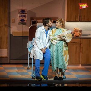 Jessica Vosk Instagram - Get a first look at Waitress at @themuny, starring @jessicavosk, @devdesantis, @crawdady21, and more! See all of the exclusive production shots at the link in our bio.