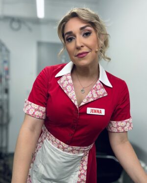 Jessica Vosk Instagram - It’s no secret that Waitress has been a dream show for me, and you might think it’s because I wanted to sing this phenomenal score…but there’s more to it than that. I wanted to play a deeply nuanced woman, who completely lost herself and, through circumstance, cracked her world open and found a new version of who she is…someone who is healed, yet still beautifully broken and vulnerable. In finding Jenna, I found some of myself, too, and I’m very proud of that. ❤️

This is a true ensemble piece, and everyone involved is stunning. I am very lucky to be here with every single of them. (PS: By the end of the show, one of my castmates had to pull my eyelash off in the hospital bed because I SWEAT IT OFF LAST NIGHT). #shesabeast

Lastly, thank you for welcoming me back, St. Louis. And thank you to everyone who joins us over the next 7 days! Xx 

#waitress #broadway #themuny #stillsweating