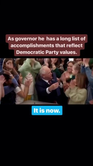 Jessica Yellin Instagram - VP Kamala Harris has selected Minnesota Governor Tim Walz as her running mate. The Governor is perhaps best known nationally for introducing the word “weird” to campaign vernacular, flipping the messaging on Trump and Vance. 

He is an accomplished Governor who has protected reproductive rights, expanded policies for parents and kids and taken action on a range of other progressive priorities including health care as governor.  At 60, he is just a smidge older than Harris but with his gray hair he looks significantly older. He could provide the so-called “permission structure” that might help some Americans get comfortable voting for the first female, and first Black and South Asian woman for president.

His choice has been hailed by everyone from the Obamas to Bernie Sanders. 

Conservatives are already on the attack. 

Want to learn more about Walz and the strengths he brings to the ticket and the possible challenges he presents?  We will put it in a newsletter extra. Sign up for the newsletter. Link in bio.