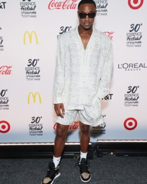 Jessie T. Usher Instagram - One more 🛝 for #essencefest2024 😎✌🏾