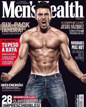 Jesús Vázquez Instagram - Mi @menshealthesp con 47 y con 57. Qué hago, me comprometo a hacer otra a los 67?👵👴💪🏋️‍♂️😜