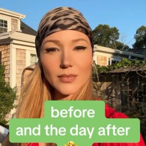 Jewel Instagram - Started out hot, woke up not 😅4 hours of sleep and on to Boston 
👗 @aliceandolivia @staceybendet 
🧣 @dolcegabbana