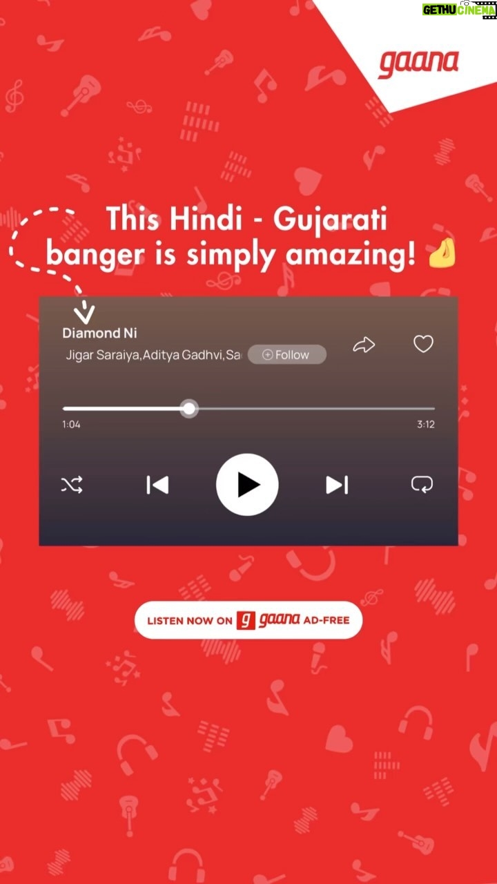 Jigar Saraiya - 4.3K Likes - Bangers are always awesome!!!!🤩🤩🤩
Listen to ‘Diamond Ni’ on Gaana, ad-free!!!
Link in Bio 🔗
@sonymusicindia @jigarsaraiya @adityagadhviofficial @aslidivyakumar
#Gaana #Bassbajnachahiyegaana #TrendingGaana #DiamondNi