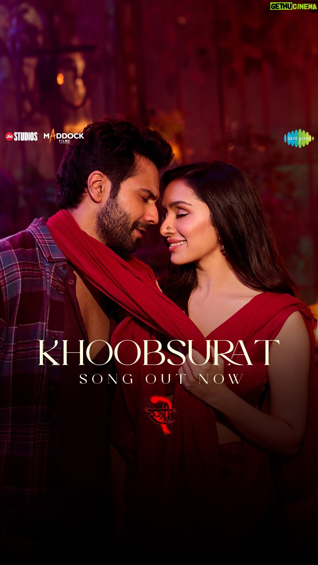 Jigar Saraiya - 2.6K Likes - Stree ki khoobsurti ka, insaan kya Bhediya bhi deewana hai! 🥰💕
#Khoobsurat Song Out Now!
#Stree2, the legend returns this Independence Day, 15th August, 2024.
@varundvn @shraddhakapoor @rajkummar_rao @pankajtripathi @nowitsabhi @aparshakti_khurana @amarkaushik #DineshVijan #JyotiDeshpande @nirenbhatt @sharadakarki @pvijan @maddockfilms @officialjiostudios @sachinjigar @soulfulsachin @jigarsaraiya @amitabhbhattacharyaofficial @vishalmishraofficial @vijayganguly @jishnudop @saregama_official @penmovies #PenMarudhar @pvrpictures