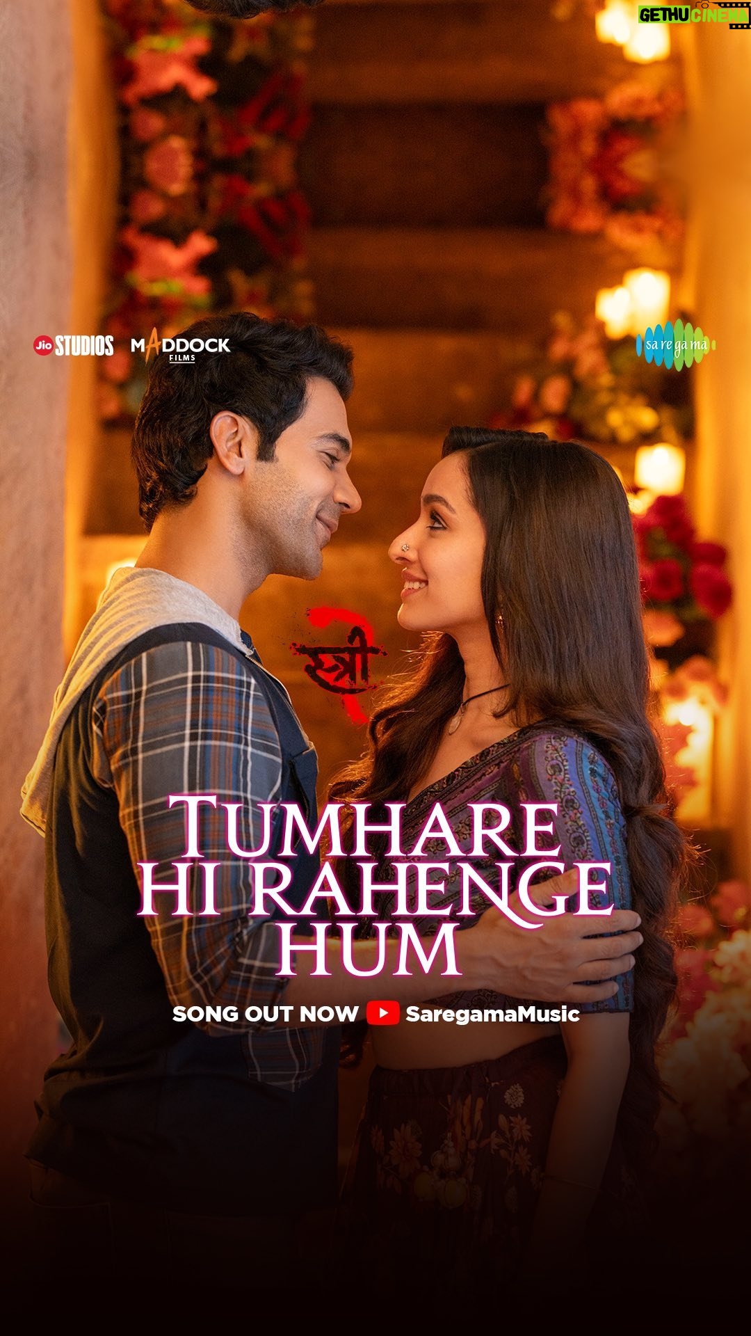 Jigar Saraiya - 3.3K Likes - Intezaar hua hai khatam kyunki tumhare they, tumhare hain, tumhare hi rahenge… hum 🥰
#TumhareHiRahengeHum - OUT NOW! ❤️🔥
#Stree2, the legend returns this Independence Day, 15th August, 2024
#Stree2 #SarkateKaAatank
@shraddhakapoor @rajkummar_rao @pankajtripathi @nowitsabhi @aparshakti_khurana @amarkaushik #DineshVijan #JyotiDeshpande @nirenbhatt @sharadakarki @pvijan @maddockfilms @officialjiostudios @sachinjigar @soulfulsachin @jigarsaraiya @amitabhbhattacharyaofficial @varun_wave @shilparao @vijayganguly @jishnudop @saregama_official @penmovies #PenMarudhar @pvrpictures