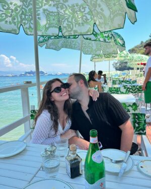 Jill Zarin Instagram - Love was definitely in the air! We are “cruise people”! See Allyshaps on TikTok. Hysterical! Gary is insane! 
#CruiseLife #CruiseVacation #CruiseShip #mediterraneancruise #CruiseAddict #CruiseAdventure #Cruising #CruiseGoals #CruiseTravel #OceanView #SetSail#celebritycruise