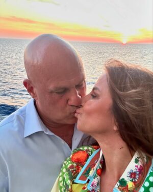 Jill Zarin Instagram - Love was definitely in the air! We are “cruise people”! See Allyshaps on TikTok. Hysterical! Gary is insane! 
#CruiseLife #CruiseVacation #CruiseShip #mediterraneancruise #CruiseAddict #CruiseAdventure #Cruising #CruiseGoals #CruiseTravel #OceanView #SetSail#celebritycruise