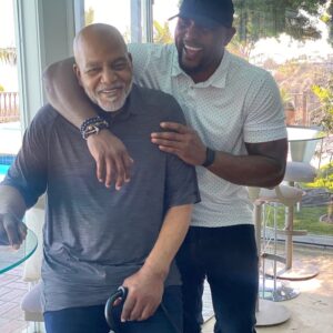 Jim Brown Instagram - Hangin’ with my man...