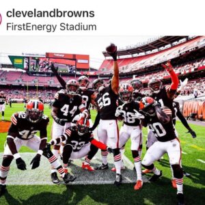 Jim Brown Instagram - Way to get after it fellas...! @clevelandbrowns @officialdawgpound