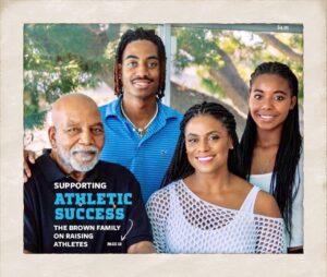Jim Brown Instagram - Happy Thanksgiving from the Brown Family…! #blessed #thankful #tbt #mvpparentmagazineshoot #fit #familytime