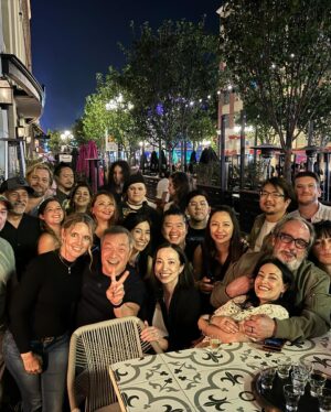 Jim Lee Instagram - Scenes from a comic con, part 1 of 2. Only been a week since @comic_con has passed, & I’m still fondly recollecting all the amazing panels, activations (the Penguin on @streamonmax!), signings & get togethers that were had. 

It was my 35th SDCC & definitely one of the best. Thank you to the organizers of the show for making it one of the most ambitious, energetic & best run shows in the world. Most importantly, I want to thank my beautiful, caring, multitasking wife @joke2far who supported me throughout the long weekend, keeping me on my schedule while simultaneously in contact with all 8 of our children (3 could couldn’t make it unfortunately) who were scattered throughout the convention.  @tajlee @kelseyhannah__ @kaitlinleegarza @ljwrightsthings lucaslee_art @gibs.png @river_c_lee and @jacksontiberiuslee—its always great having you at the show & particularly meaningful to accept my Eisner HoF award with many of you in attendance. 

Also big hugs to my sister @linda_and_ron and her family and our great friends @johndolmayan_ @leasalorraine @kristophergraves @fjdesanto @boryskit @remylean @primeuniversefilms @carriewsuorsa, @fletchforwardes George, @umbertogonzalez @dastmalchian @leah.kilpatrick @eddiemibrahim & Genieve for all your support, help, guidance & simply for being there. Means the world to us! 

Thanks to the patient fans who had commissions & sketches coming to them. Thank you to @johnthomasonlv at @lionfishsd for the generous hospitality & one tequila shot too many! 

I am filled with gratitude that so many former WildStormers @choisez Claudia, Martha, Emiliano & others who made it out for a very early birthday gathering. I know it was a very hard week for all, but it was comforting to catch up & reminisce. 

And finally a big bow to the many incredible, talented creators I had the chance to chat with over the 5 days.  Congratz to @thiendog for his Eisner for ‘Family Style’ (ordered and on its way to me via Amazon!) & the super talented @goraina too. Great catching up with @scottwilliamsinks @sinccolor @ramvwrites @jephloeb3 @ssnyder1835 @joshuawilliamson @tomtaylormade @tomking_tk @lucio_parrillo_art @carlacohenart and so many more…