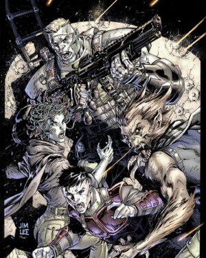 Jim Lee Instagram - Coming October 2nd from our DC Horror line is the CREATURE COMMANDOES!It’s a heart wrenching tale of duty and betrayal filled with heart, tears, laughs  and of course—MONSTERS—as brought to life (or unlife depending on the character) in a way only the multi-talented writer @dastmalchian and dynamo artist Jesus Hervas can do! While this series is not tied to the upcoming animated series from DC Studios, they both remain brilliant stand alone adaptations of the same source material dating back to the Creature Commandoes’ first appearance in 1980! And that’s the beauty of DC Comics—we allow for projects built on preexisting canon and continuity but also give creators the opportunity to tell stand alone stories with a clear beginning, middle and end which form an important part of our evergreen library catalogue. Thrilled to be able to contribute this variant cover of a mission that goes FUBAR that I penciled and inked, colored by colorist supreme @sinccolor!