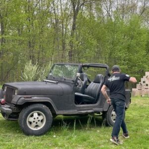 Jim Miller Instagram - Go check out my official Jim A10 Miller shirt over at @ninelineapparel. No 1988 Jeep YJs were harmed in the making of these videos. Just don’t show them to your mom, it’s getting cringy. Link in bio.