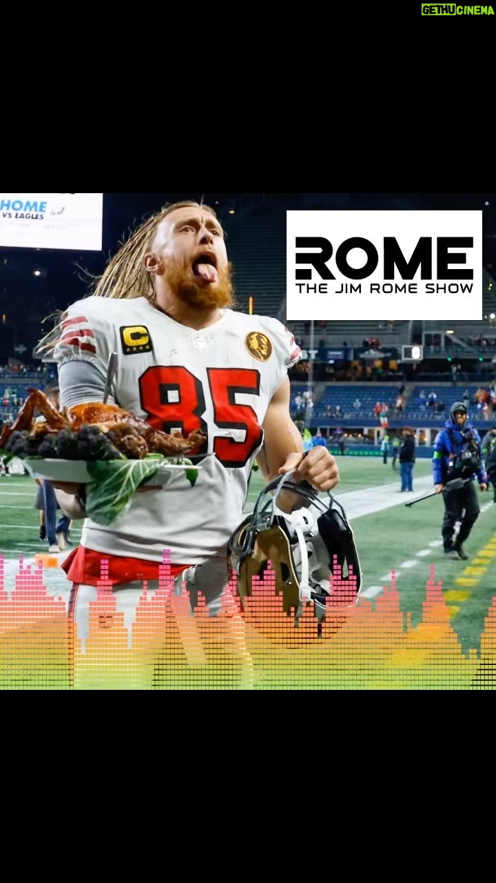 Jim Rome - 235 Likes - @gkittle on his very happy Thanksgiving.