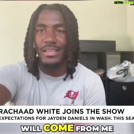 Jim Rome - 865 Likes - “It’s cool though cause his first loss will come from me.”
@chaad__1 on his expectations possibly facing rookie QB Jayden Daniels in the Bucs season opener.