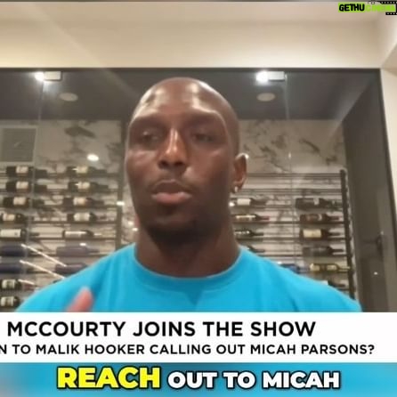 Jim Rome - 117 Likes - “You never wanna see guys going back and forth on a podcast.” @devinmccourty on Malik Hooker calling out Micah Parsons.