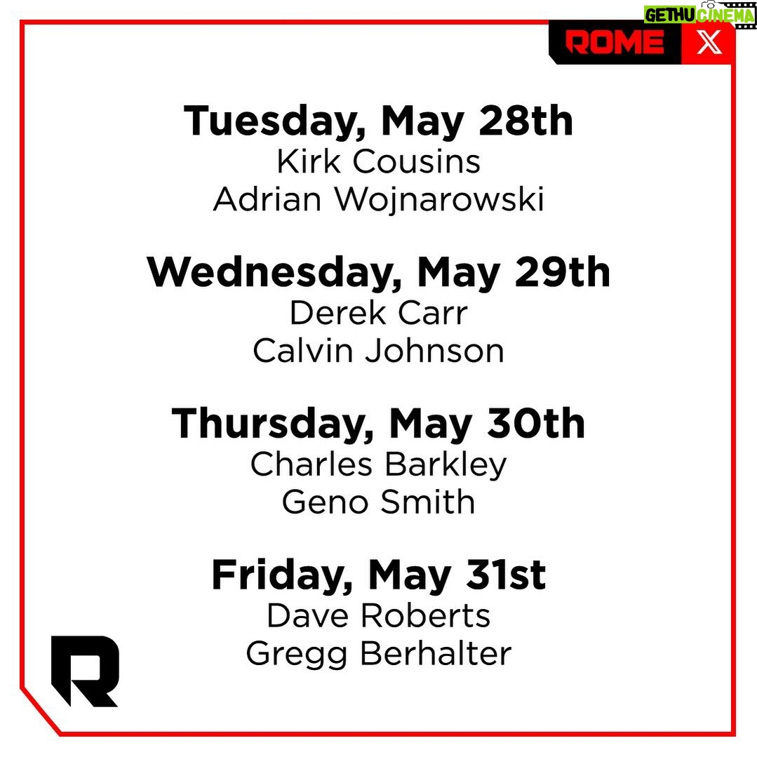 Jim Rome - 576 Likes - Looking forward to a huge first week onĀ X!
It all starts tomorrow at noon ET/9am PT.