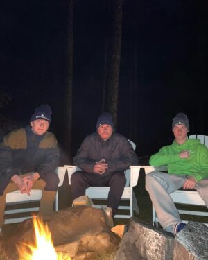 Jim Rome Instagram - Rome boys livin’ it out in Eagle River, Wisconsin