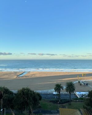 Jim Rome Instagram - Good morning!  #BeachLife.  Well, beach MORNING anyway.  Incredible grind yesterday @willfunk71!  Appreciate you!  Day One!  All in!  Let’s go!