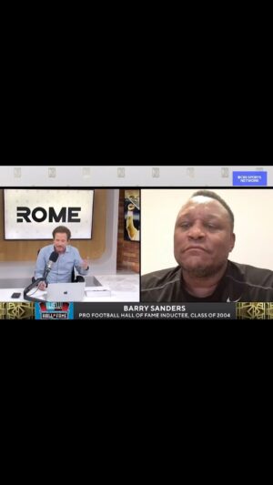 Jim Rome Instagram - @BarrySanders on why breaking the all-time rushing record was never his top priority.