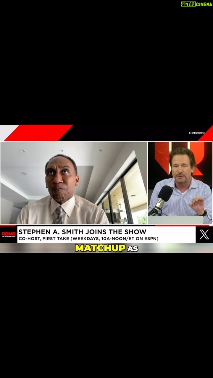 Jim Rome - 1.9K Likes - “Both teams have two superstars. Both teams have pivotal role players. Both teams have players that need to answer the call.”
@stephenasmith on the NBA finals.