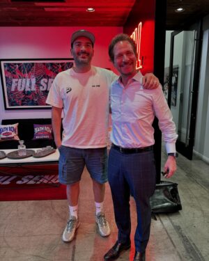 Jim Rome Instagram - Unbelievable catch-up with my dude, @_____john_ , talking shop and getting caught up on business.  Appreciate you, brother!