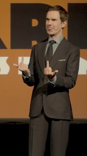 Jimmy Carr Instagram - Jimmy's jazz hands #jimmycarr #standupcomedy #hecklers #britishcomedy 

Come see Jimmy live - link in bio!