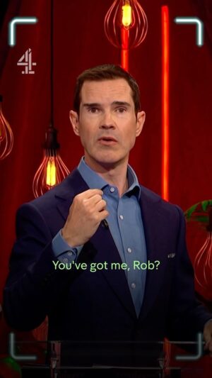 Jimmy Carr Instagram - Turns out it’s not easy being a camera operator #Literally | I Literally Just Told You
