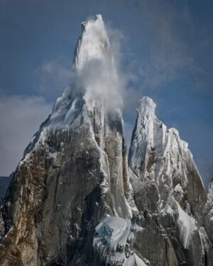 Jimmy Chin Instagram - The many moods of Cerro Torre, a mountain Reinhold Messner described as “a shriek turned to stone." The Torre Group, Patagonia.

Prints available at link in bio.

@thenorthface