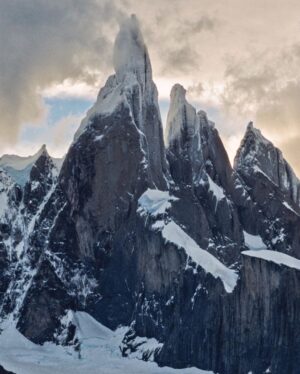 Jimmy Chin Instagram - The many moods of Cerro Torre, a mountain Reinhold Messner described as “a shriek turned to stone." The Torre Group, Patagonia.

Prints available at link in bio.

@thenorthface
