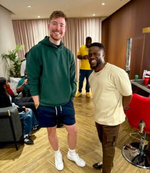 Jimmy Donaldson Instagram - Hanging out with Kai Cenat