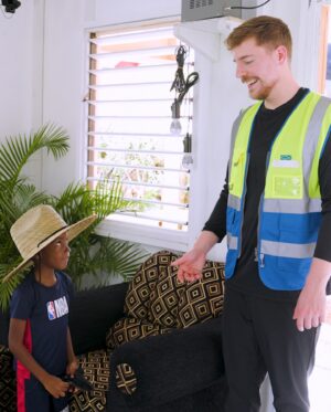 Jimmy Donaldson Instagram - We built 100 houses and gave them to 100 families! Genuinely one of my favorite videos, made me cry multiple times 😭