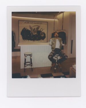 Jin Dogg Instagram - photo by @__ug__ 
style by  @amiri