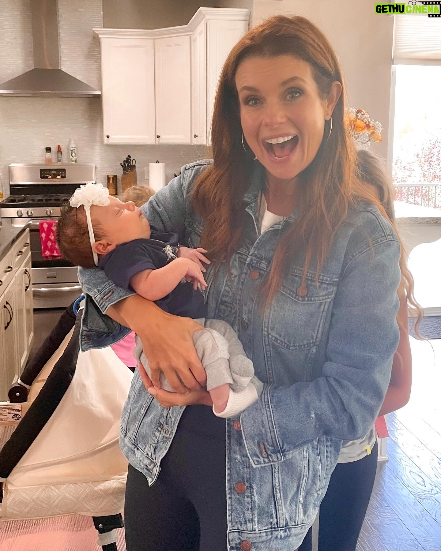 JoAnna Garcia - 59.2K Likes - FAMILY 💕 1. First time holding my new neice, Baby Lio! 2. First poop on Uncle Nuts. 3. First nap with my new bestie 4. & 5. First hang with First Cousins 6. NOT the first time micromanaging @yourboyswish 🤣