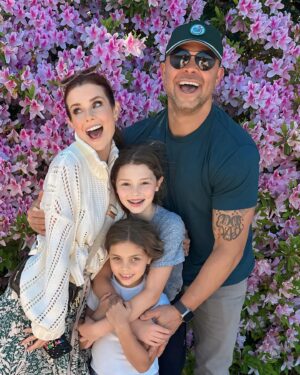 JoAnna Garcia Instagram - There are so many moments where I look at you (especially with our girls) and feel overwhelmingly grateful. You are such a gift @yourboyswish . I have seen you do many things, but watching you as a father might be my favorite. The time you spend, the love, the adoration…all of it showing Emme and Sailor how deeply love and respected they are by someone that truly loves them unconditionally. You’re an amazing father (and husband!) and your girls are so lucky to have you. Happy Father’s Day! We love you! ❤️, us