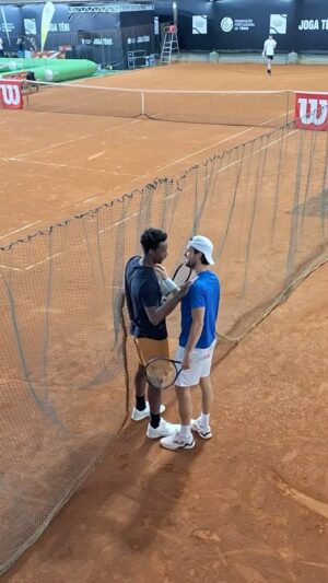 João Sousa Instagram - Preparação concluída para o último torneio da minha carreira!! Amanhã às 14:30 no estádio Millennium lá estarei a dar o meu melhor como sempre, espero o vosso apoio porque juntos somos mais fortes!!🎾🇵🇹❤️