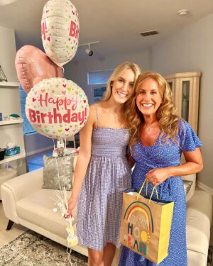 Jodi Benson Instagram - Thank you all so much for the wonderful birthday wishes, messages, texts & phone calls on 10/10❤️🎉🎂
I started celebrating my birthday in Sarasota with my sweet hubby & Delaney, visited the art museum & enjoyed dinner & drinks at the Westin rooftop. Such a great time! 
Then flew to Illinois to celebrate with my Mom, my sister Jill, my nieces and grand nephews & grand nieces. A wonderful visit! 
Just finished the celebration season with a fun birthday dinner date last night with McKinley & Mackenzie.
I am so very blessed & so very grateful to my family & friends for all their love❤️
Thank you!!!