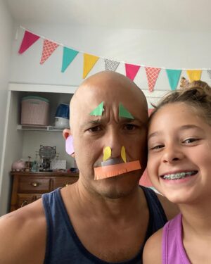 Joe Nieves Instagram - A little daddy daughter time this afternoon with my Addie. #daddydaughter