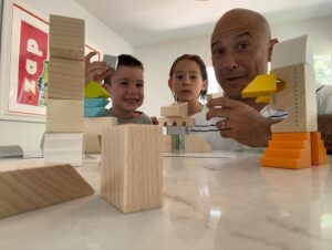 Joe Nieves Instagram - Always been a huge fan of @habausa toys. Classic building, exploring, discovering stuff. Spent most of my #fathersday playing with my two munchkins and some new #haba. Couldn’t have been better. #habafamily