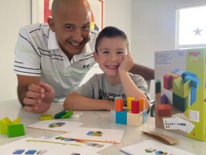 Joe Nieves Instagram - Always been a huge fan of @habausa toys. Classic building, exploring, discovering stuff. Spent most of my #fathersday playing with my two munchkins and some new #haba. Couldn’t have been better. #habafamily