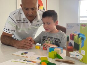 Joe Nieves Instagram - Always been a huge fan of @habausa toys. Classic building, exploring, discovering stuff. Spent most of my #fathersday playing with my two munchkins and some new #haba. Couldn’t have been better. #habafamily